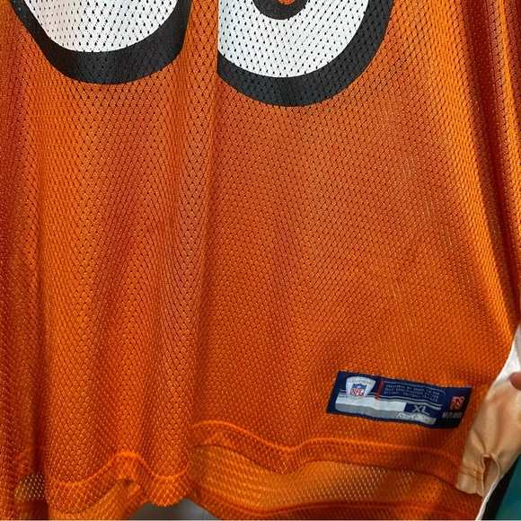 Vintage Ray Maualuga Cincinnati Bengals NFL Reebok Equipment Jersey Orange 58 - Picture 9 of 13